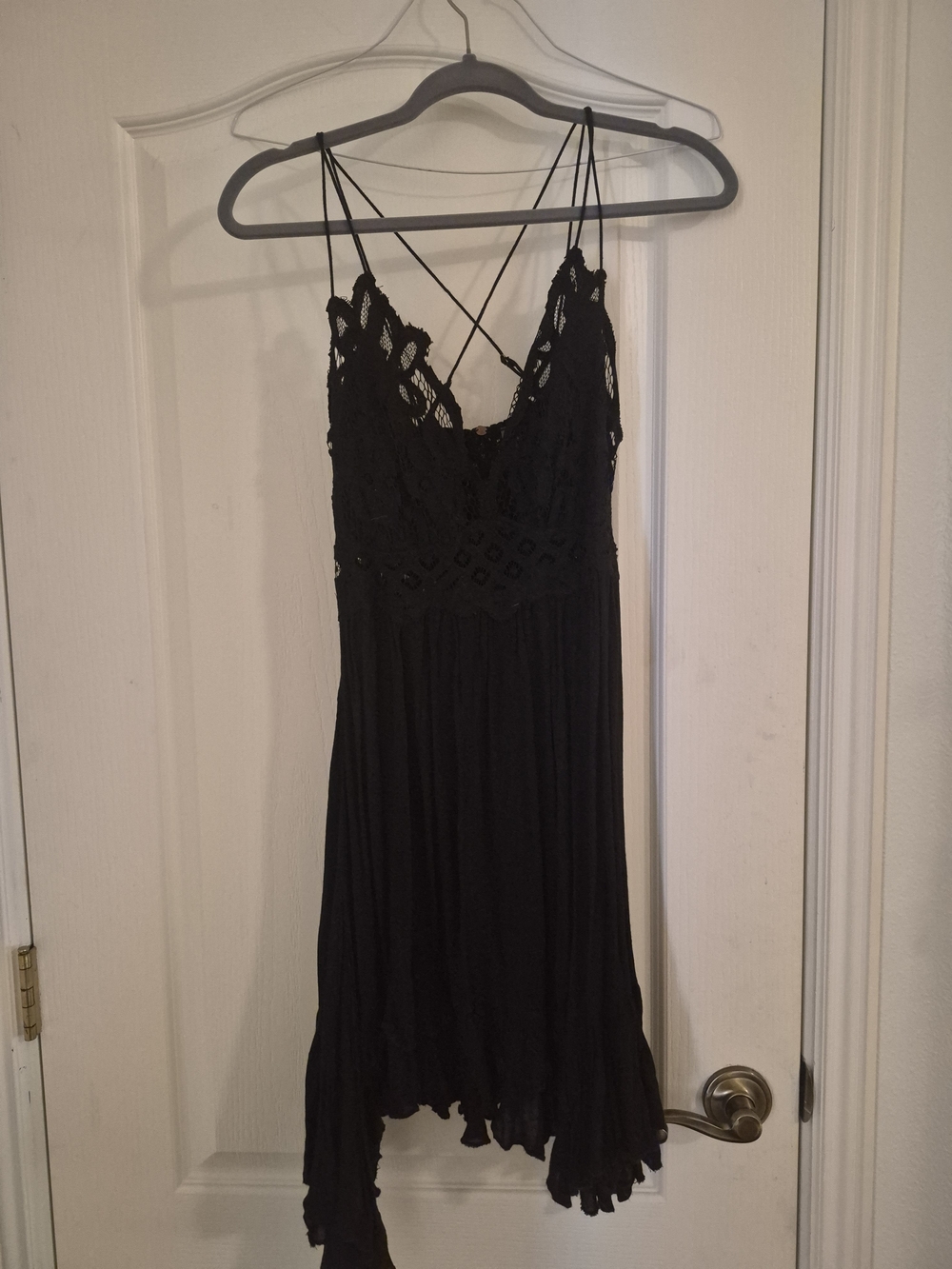 Free People Adelle Mini In Black